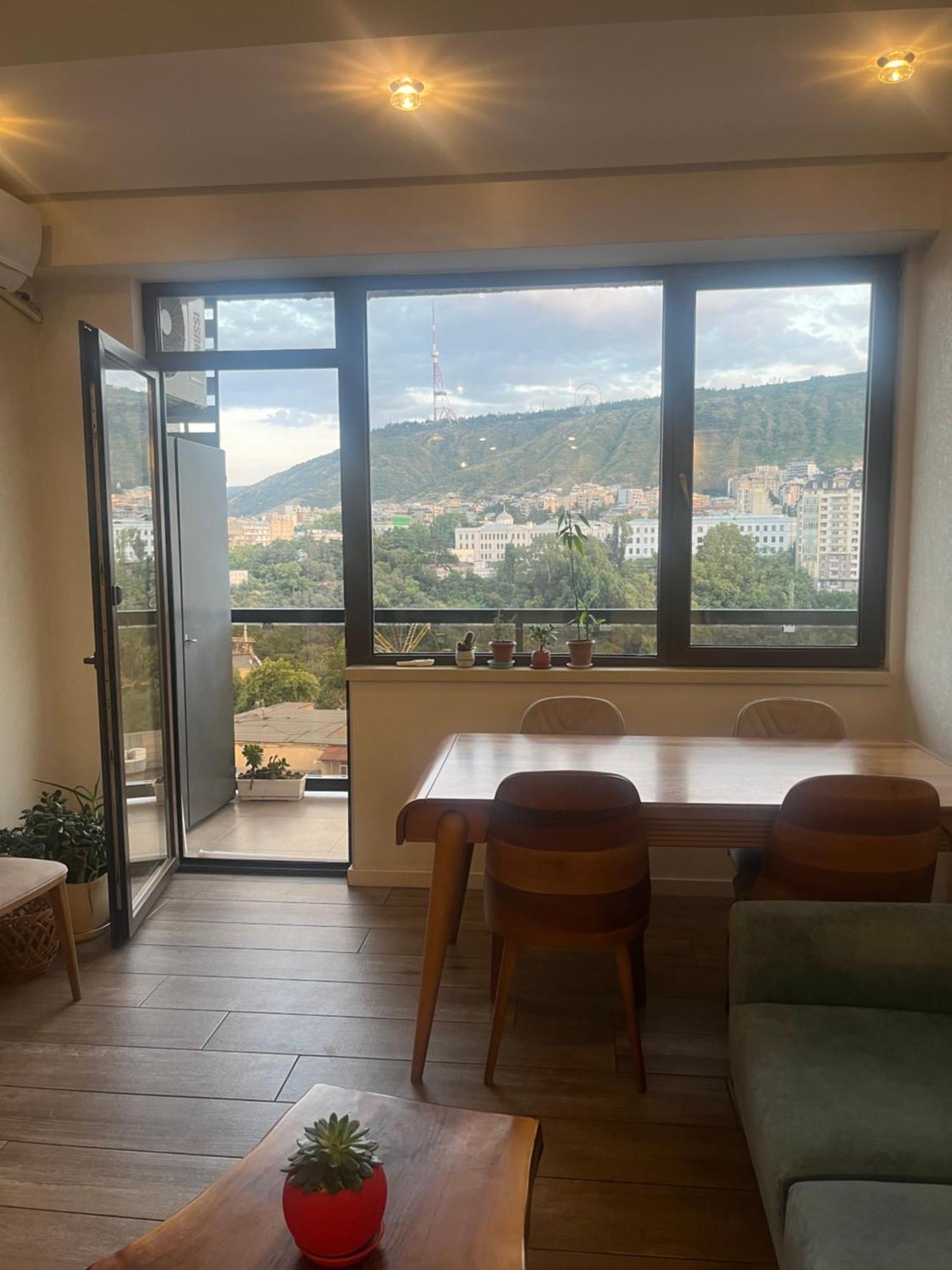 Apartmán Panorama Khiliani Tbilisi Exteriér fotografie